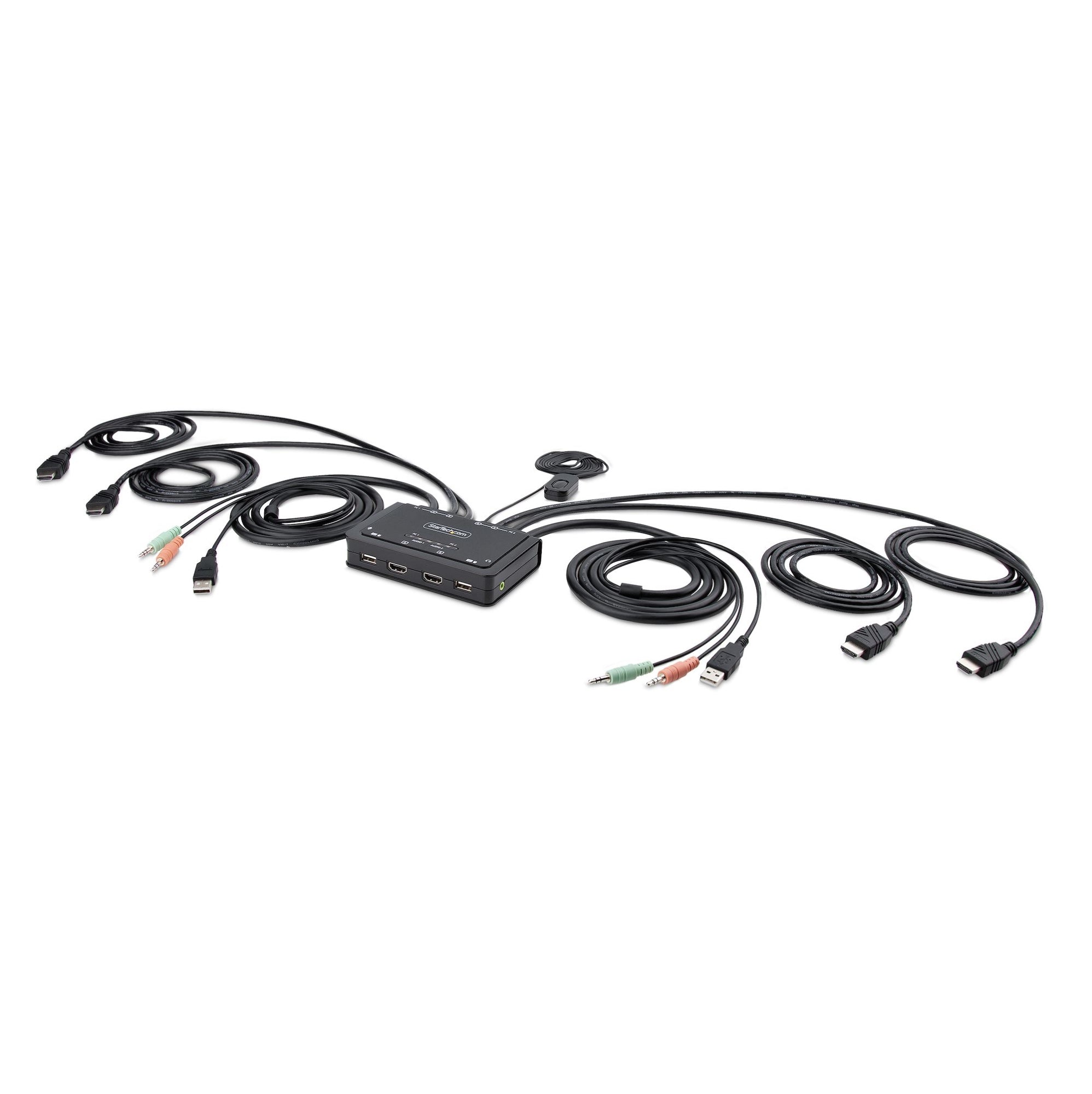 C2-DH46-UA2-CBL-KVM interruptor KVM Negro