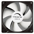 3AURAII9, Ventilador Ordenador 9 cm, Ultrasilencioso, Antipolvo, Negro