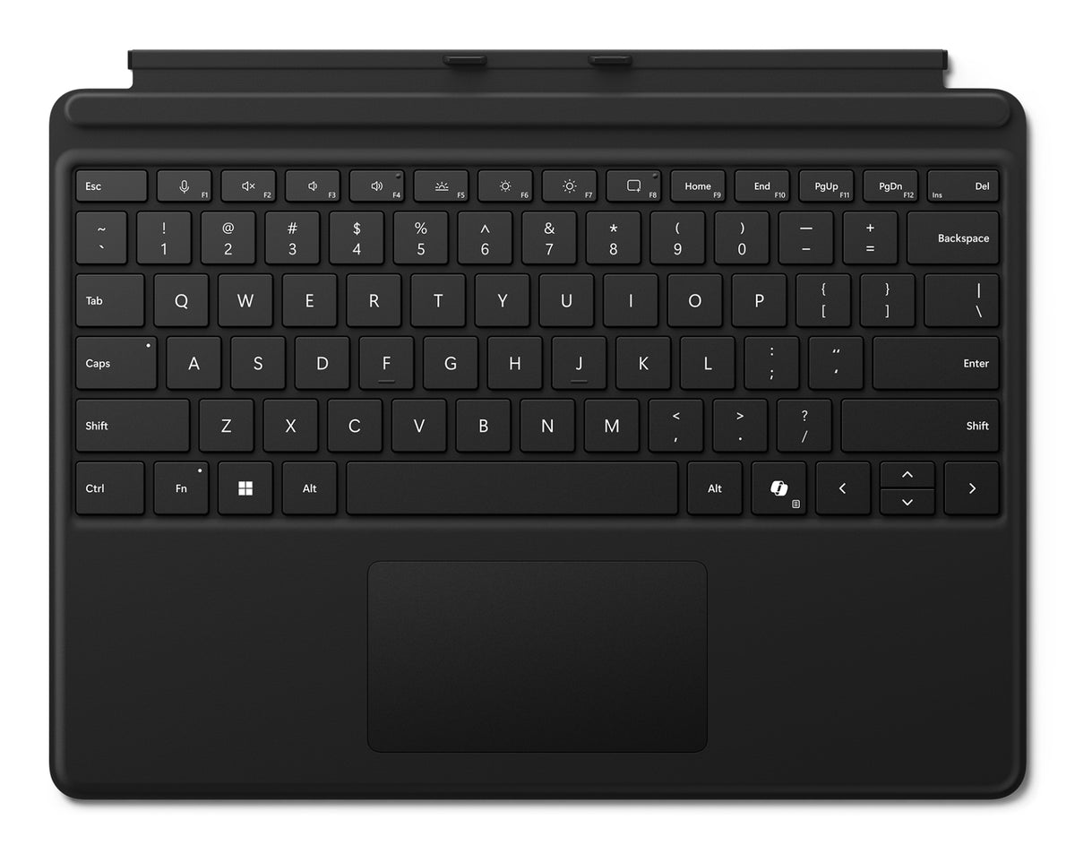 Surface Pro Keyboard QWERTY Microsoft Cover port Negro