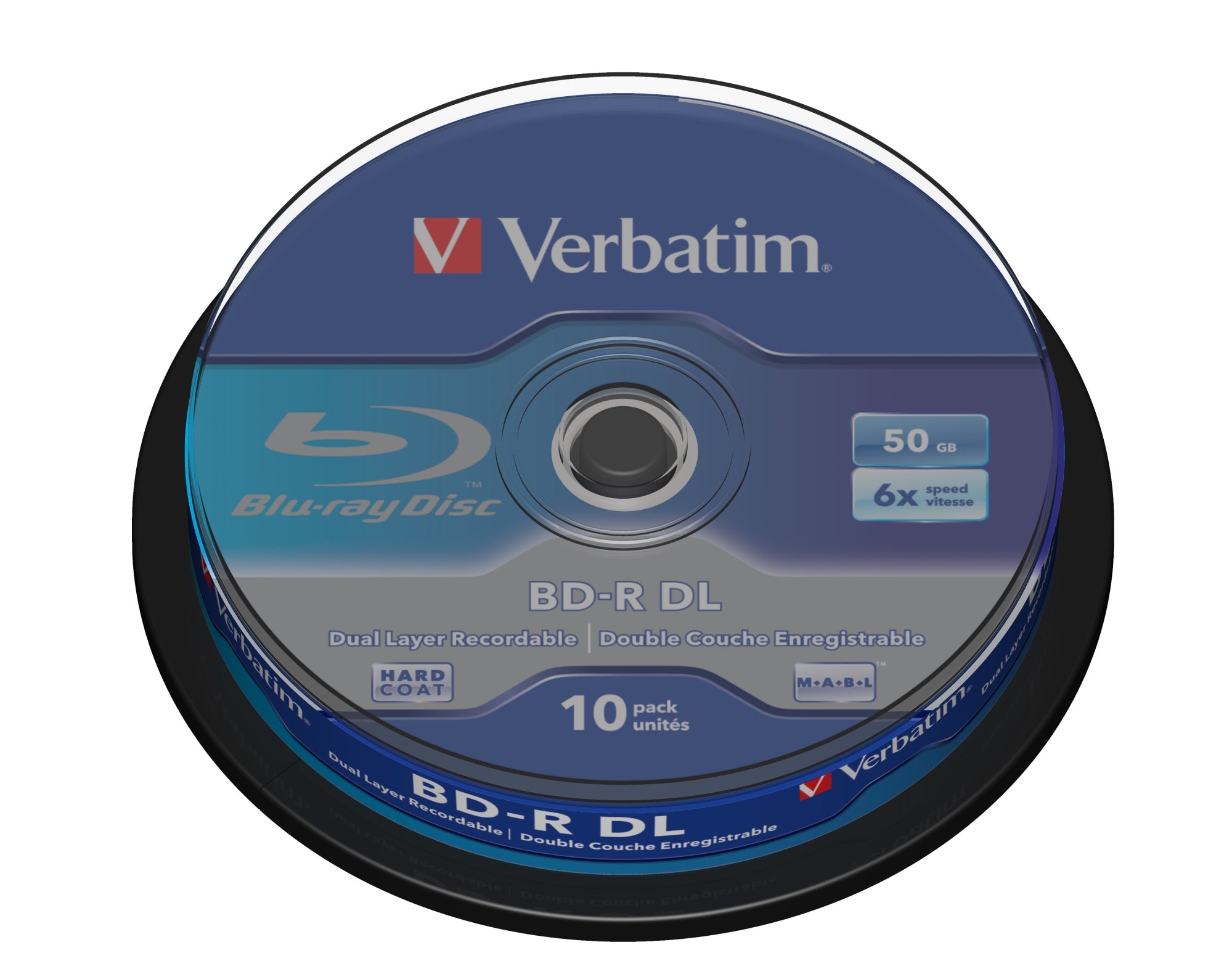 43746 disco blu-ray lectura/escritura (BD) BD-R 50 GB 10 pieza(s)