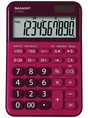 EL-M335 calculadora Escritorio Calculadora básica Rojo