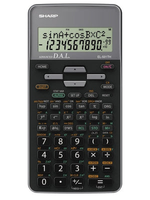 EL-531TH calculadora Bolsillo Calculadora científica Negro, Gris