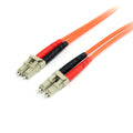 Cable Patch de Fibra Duplex Multimodo 62,5/125 1m LC - LC