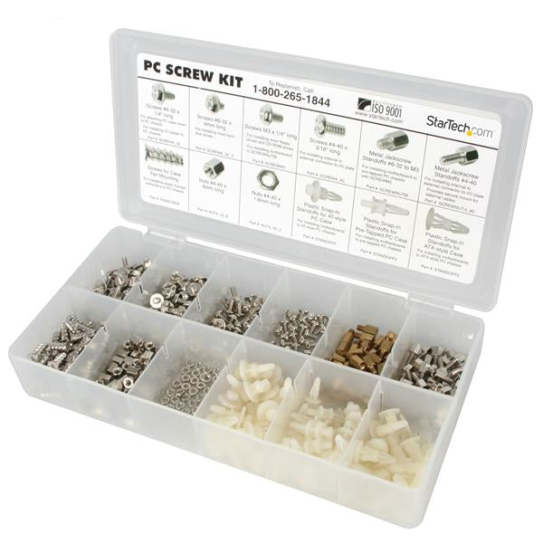 Kit de Tornillos para PC Deluxe - Tornillos, Tuercas y Separadores