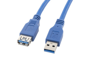 CA-US3E-10CC-0018-B cable USB 1,8 m USB A Azul