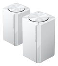 AC1200 2 Pack Doble banda (2,4 GHz / 5 GHz) Wi-Fi 5 (802.11ac) Blanco Interno