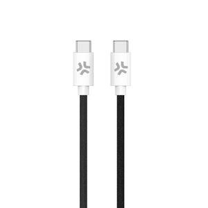 USBCUSBCCOTTBK cable USB 1,5 m USB C Negro, Blanco