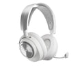 Arctis Nova Pro Wireless Auriculares Inalámbrico y alámbrico Diadema Juego Bluetooth Plata, Blanco
