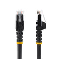 Cable Ethernet CAT6 de 50cm - LSZH - Cable de Red de 10 Gigabits de 250MHz y PoE de 100W UTP sin Enganches (Snagless) con Alivio de Tensión - Negro - CAT 6 - ETL