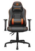 3MFSLORB.0001 silla para videojuegos Silla para videojuegos de PC Asiento acolchado Negro, Naranja