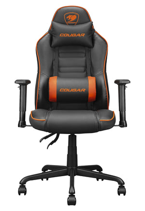 3MFSLORB.0001 silla para videojuegos Silla para videojuegos de PC Asiento acolchado Negro, Naranja