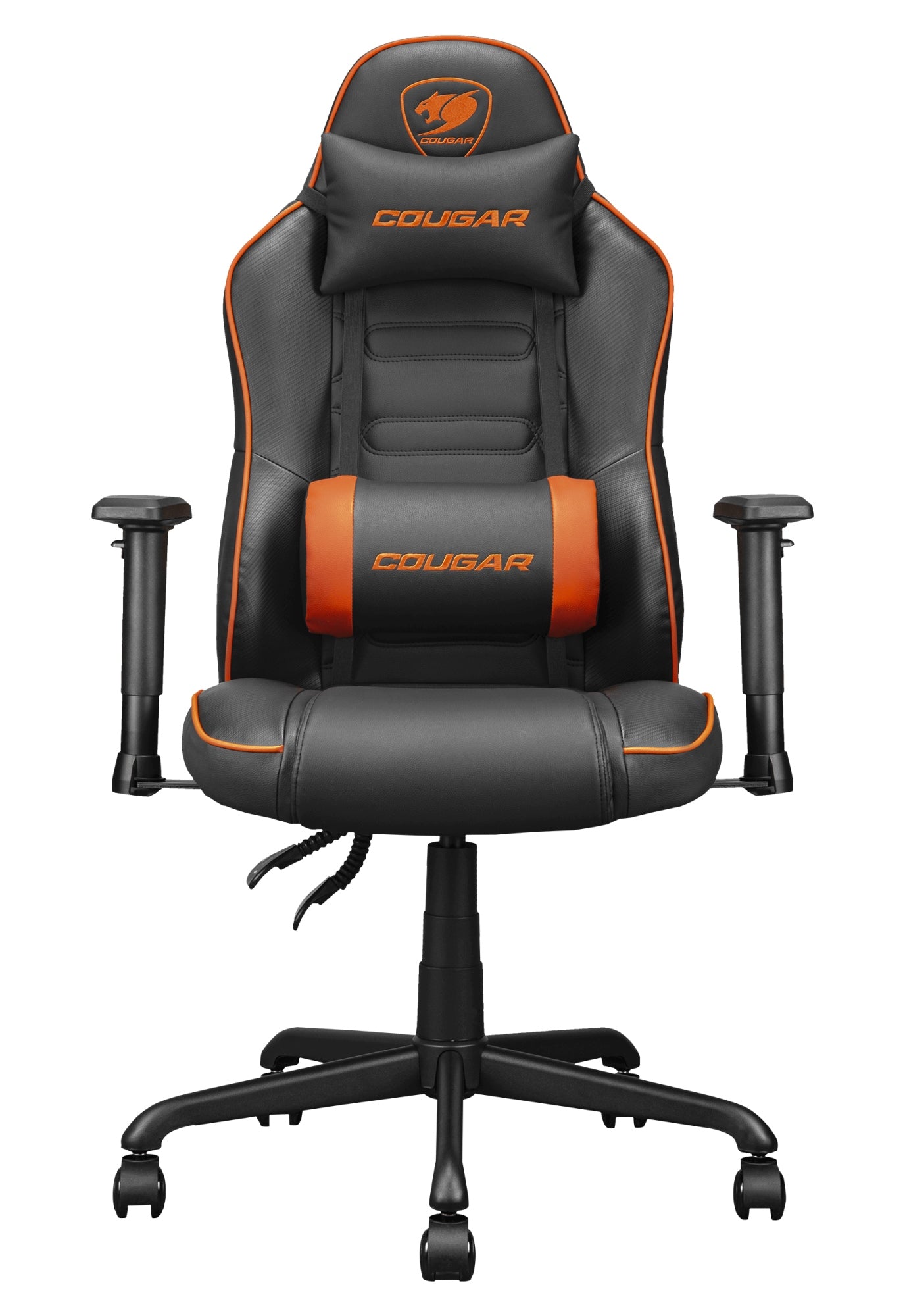 3MFSLORB.0001 silla para videojuegos Silla para videojuegos de PC Asiento acolchado Negro, Naranja