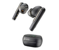 Intrauriculares Poly Voyager Free 60+ UC M color Negro Carbono +Adaptador USB-C BT700 +Estuche de carga con pantalla táctil