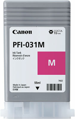 PFI-031M cartucho de tinta 1 pieza(s) Original Magenta