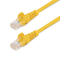 Cable de Red de 10m Amarillo Cat5e Ethernet RJ45 sin Enganches