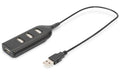 Concentrador USB 2.0, 4 puertos