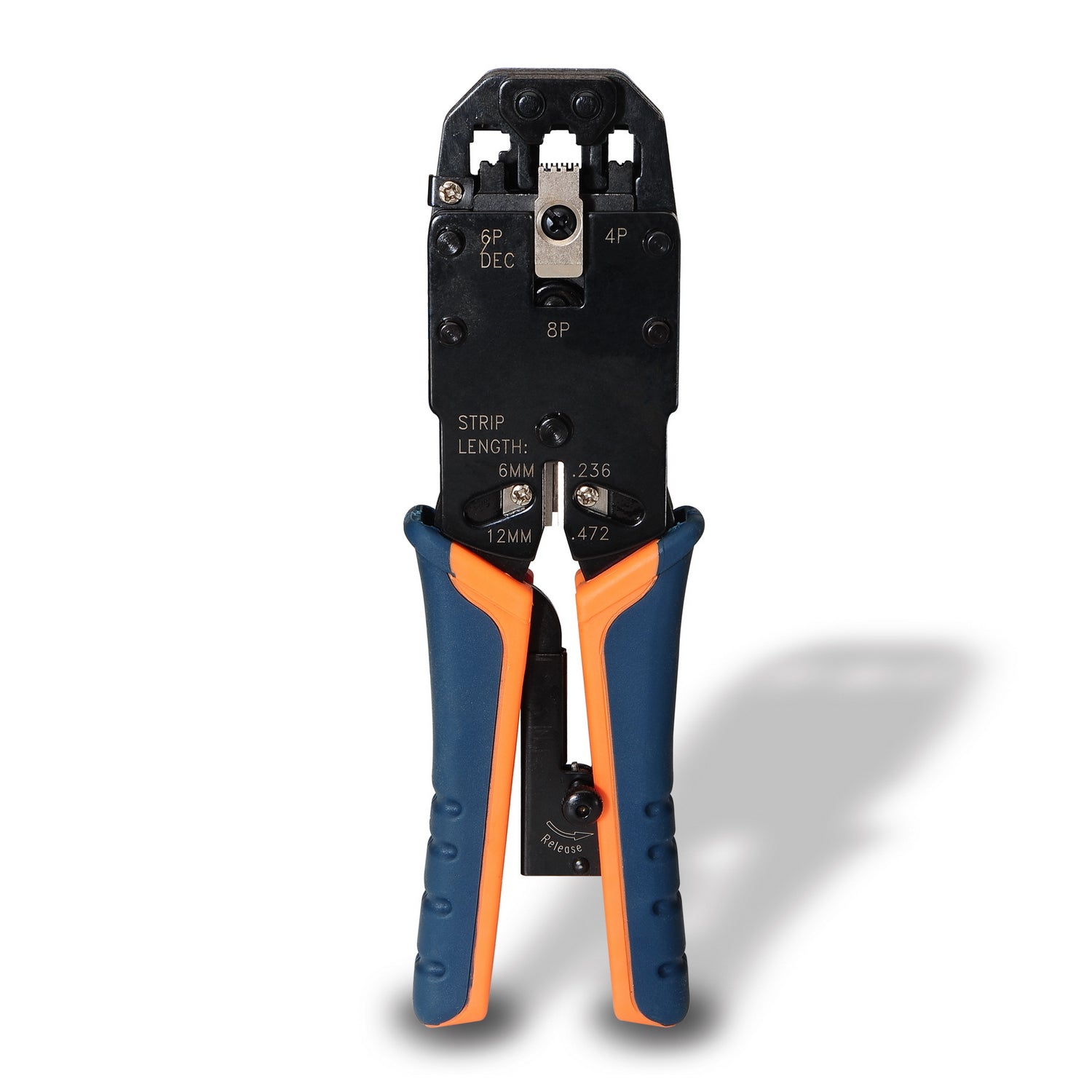 A142-0311 crimpadora Herramienta para prensar Negro, Azul, Naranja
