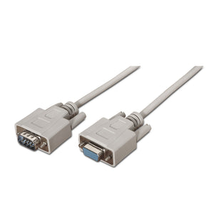 A112-0065 cable de serie Beige 1,8 m DB9