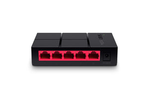 MS105G switch No administrado Gigabit Ethernet (10/100/1000) Negro