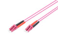 Cable de conexión multimode de fibra óptica, OM4, LC/LC