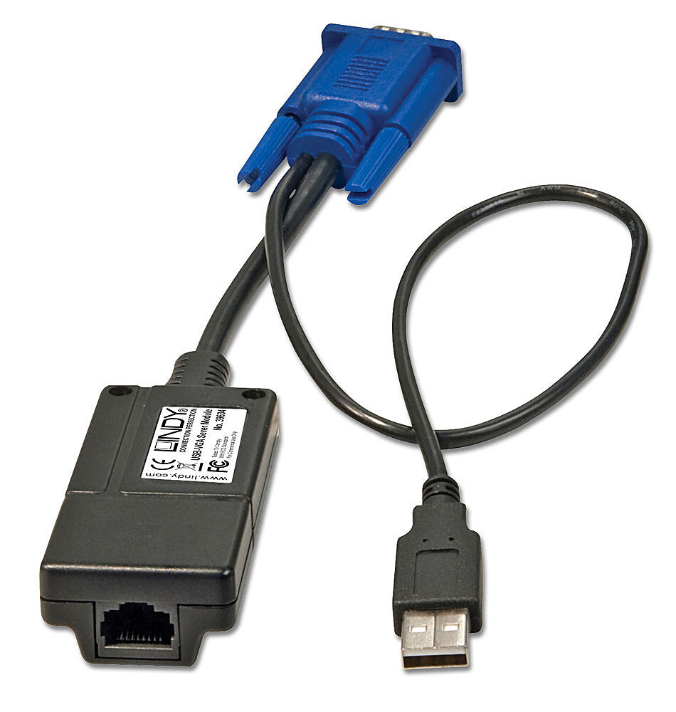 39634 cable divisor y combinador Negro, Azul