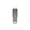JumpDrive LJDD400256G-BNQNG unidad flash USB 256 GB USB Tipo C 3.2 Gen 1 (3.1 Gen 1) Gris