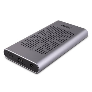 43382 caja para disco duro externo Caja externa para unidad de estado sólido (SSD) Plata M.2