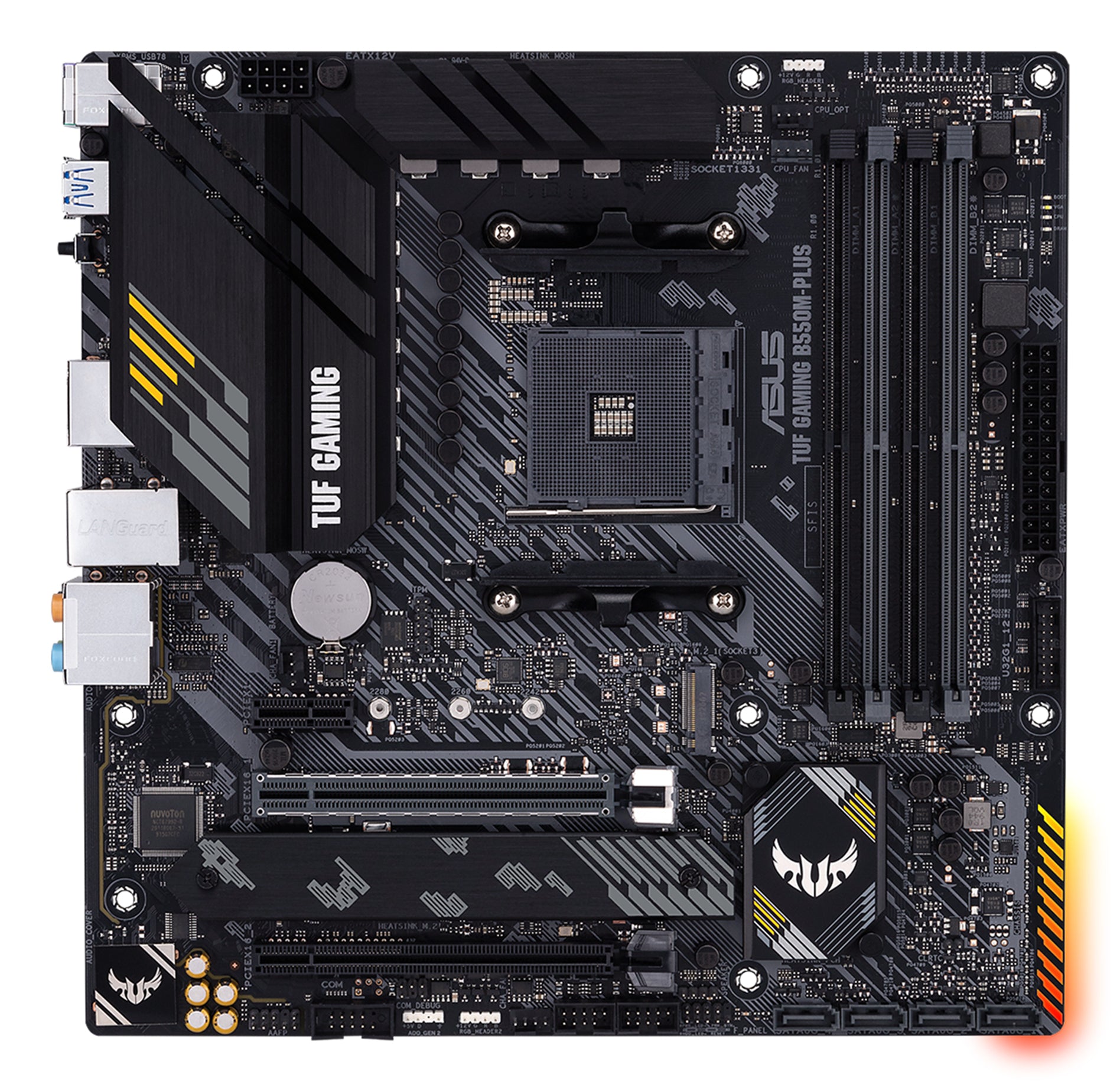 TUF GAMING B550M PLUS AMD B550 Zócalo AM4 micro ATX