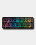 NXKROMKERNELPROSP teclado Juego USB + RF Wireless + Bluetooth QWERTY Español Negro, Blanco