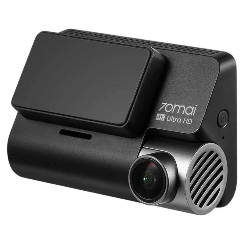 70mai Dash Cam 4K A810S Compatible con Cámara RC23 de Marcha Atrás Exterior y con Cámara RC24 Cámara Trasera Interior - Dash Cam