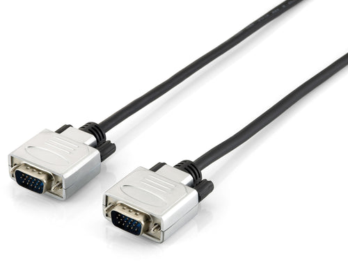 118862 cable VGA 5 m VGA (D-Sub) Negro, Plata