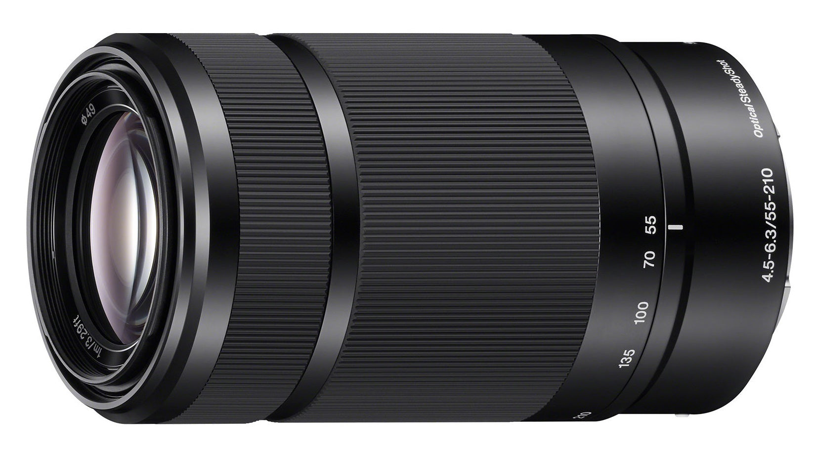 SEL55210 SLR Teleobjetivo Negro