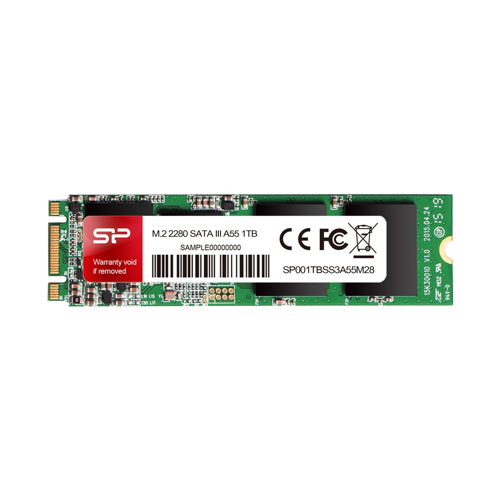 M.2 2280 A55 1 TB Serial ATA III SLC