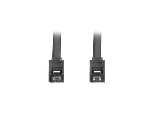 CA-SASA-14CU-0050-BK cable de SATA 0,5 m SATA 7-pin Negro