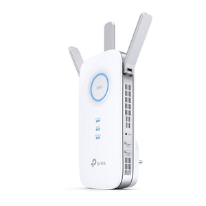 RE550 ampliador de red Transmisor y receptor de red Blanco 10, 100, 1000 Mbit/s