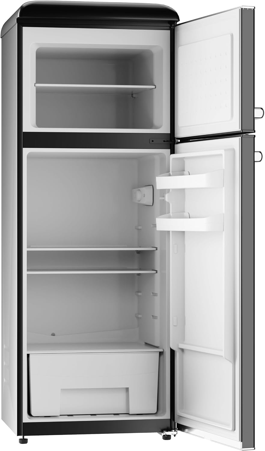 Frigor�fico 2 puertas Evvo F45 Retro Negro