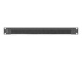 AK-1103-B accesorio de bastidor Panel pasacables con cepillo