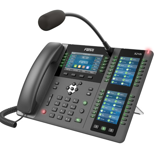 X210i teléfono IP Negro, Gris 20 líneas LCD