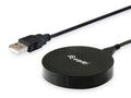 245500 cargador de dispositivo móvil Smartphone Negro USB Cargador inalámbrico Carga rápida Interior