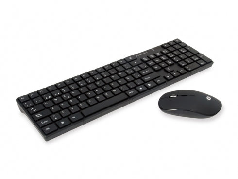 Orazio teclado Ratón incluido Hogar RF inalámbrico QWERTY Español Negro