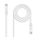Cable de red latiguillo RJ45 LSZH Cat.6A UTP AWG24, Blanco, 2.0m