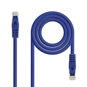 Cable de red latiguillo RJ45 LSZH Cat.6A UTP AWG24, Azul, 3.0m
