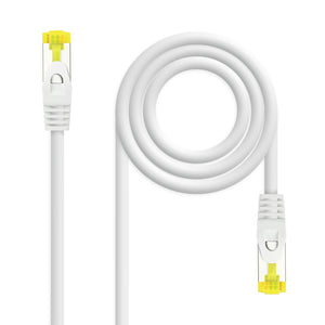 Cable de red latiguillo RJ45 LSZH Cat.6A SFTP AWG26, Blanco, 3.0 m
