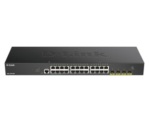 DGS-1250-28X Gestionado L3 Gigabit Ethernet (10/100/1000) Negro