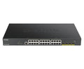 DGS-1250-28XMP Gestionado L3 Gigabit Ethernet (10/100/1000) Energía sobre Ethernet (PoE) Negro