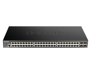 DGS-1250-52X Gestionado L3 Gigabit Ethernet (10/100/1000) Negro