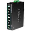 TI-PE80 switch No administrado Fast Ethernet (10/100) Energía sobre Ethernet (PoE) Negro