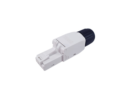 121161 conector RJ-45 Negro, Blanco