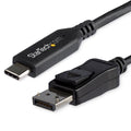 Cable de 1,8m USB-C a DisplayPort 1.4 - Adaptador Conversor de Vídeo USB Tipo C a DP 1.4 de 4K/5K/8K con Modo Alt - HBR3/HDR/DSC - Cable DP 8K 60Hz para USB-C/Thunderbolt 3