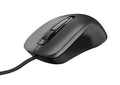 Carve ratón Oficina Ambidextro USB tipo A Óptico 1200 DPI